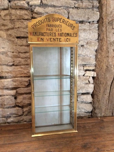Ancienne vitrine de tabac.(vendue)