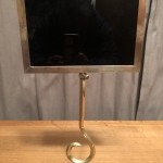 Ancien panonceau de comptoir de magasin.