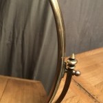 Ancien miroir de comptoir de bijoutier, parfumeur.