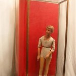 Paire de grandes vitrines anciennes de magasin(vendues)