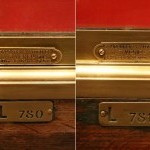 Paire de grandes vitrines anciennes de magasin(vendues)