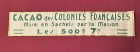Ancien calicot. Cacao.