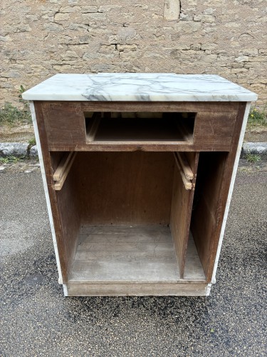 Ancien meuble comptoir, caisse de magasin.Métier.
