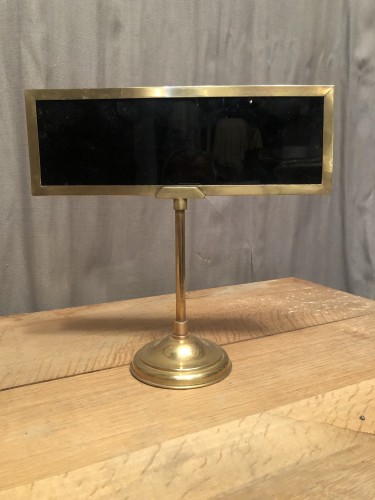 Ancien panonceau de caisse, comptoir.