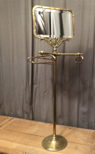 Ancien présentoir de magasin à étoles, foulards, tissus...