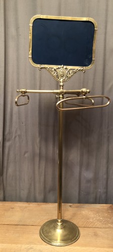 Ancien présentoir de magasin à étoles, foulards, tissus...