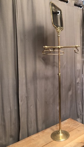 Ancien présentoir de magasin à étoles, foulards, tissus...