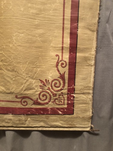 Ancien store de magasin.