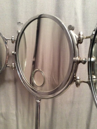 Ancien miroir triptyque.