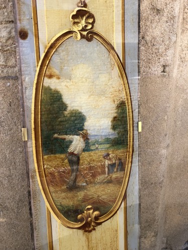 Très grand ancien panneau de façade de boulangerie, pâtisserie.