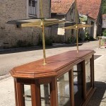 Meuble de présentation, vitrine, métier, magasin.