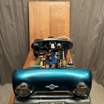 Ancienne voiture didactique.