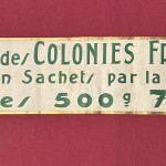 Ancien calicot. Cacao.