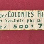 Ancien calicot. Cacao.