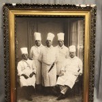 Ancienne grande photo de cuisiniers.(vendu)